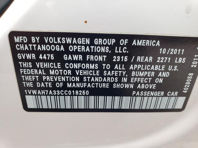 used 2012 Volkswagen Passat car, priced at $7,888