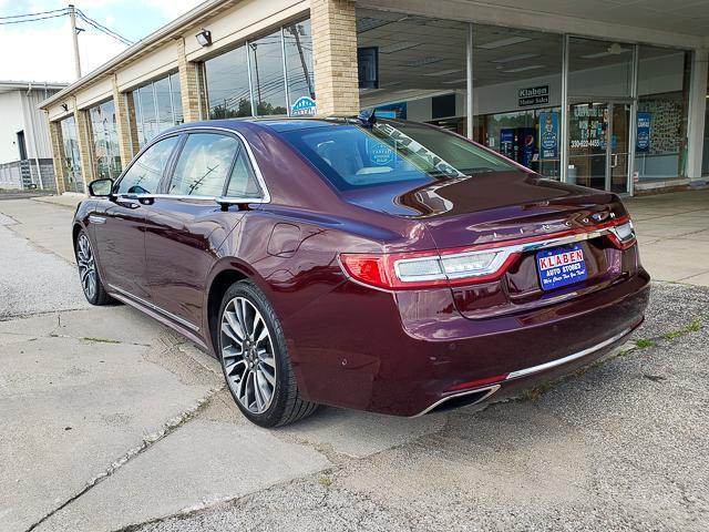 used 2018 Lincoln Continental car, priced at $19,888