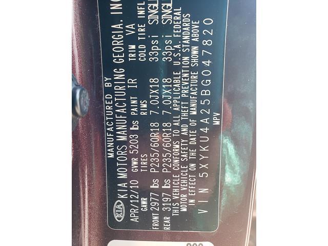 used 2011 Kia Sorento car, priced at $10,888