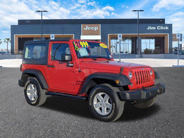 used 2015 Jeep Wrangler car, priced at $21,999