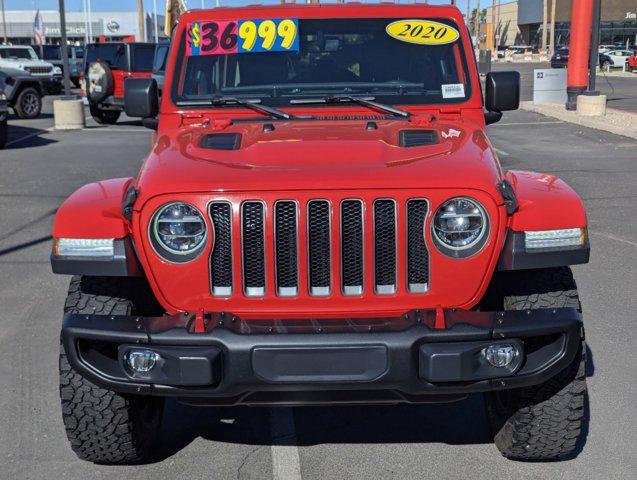 used 2020 Jeep Wrangler Unlimited car, priced at $37,499