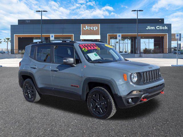 used 2018 Jeep Renegade car, priced at $17,888