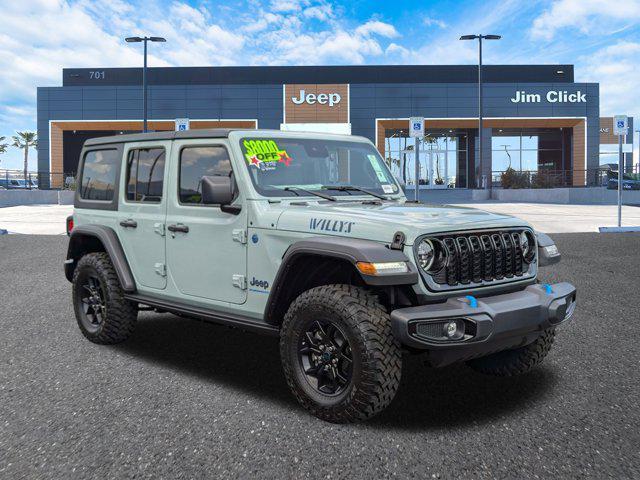 new 2024 Jeep Wrangler 4xe car, priced at $53,999