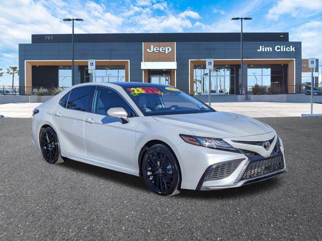 used 2021 Toyota Camry car, priced at $28,799