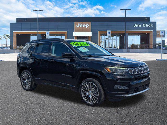 used 2022 Jeep Compass car, priced at $23,495