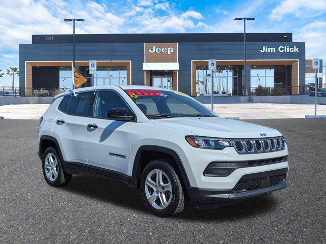 used 2024 Jeep Compass car, priced at $27,999