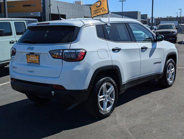 used 2024 Jeep Compass car, priced at $27,999