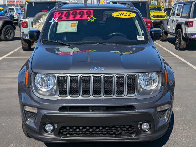 used 2022 Jeep Renegade car, priced at $24,999