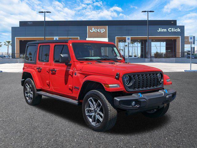 new 2024 Jeep Wrangler 4xe car, priced at $52,355