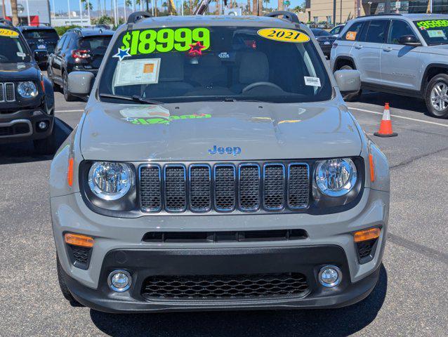 used 2021 Jeep Renegade car, priced at $18,999