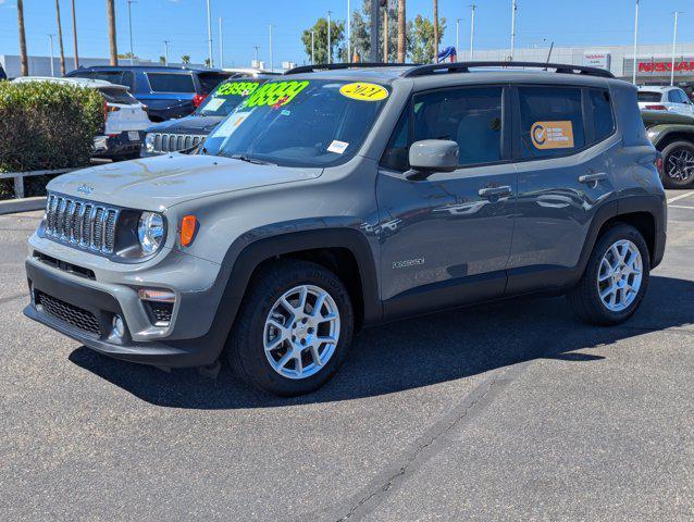 used 2021 Jeep Renegade car, priced at $18,999