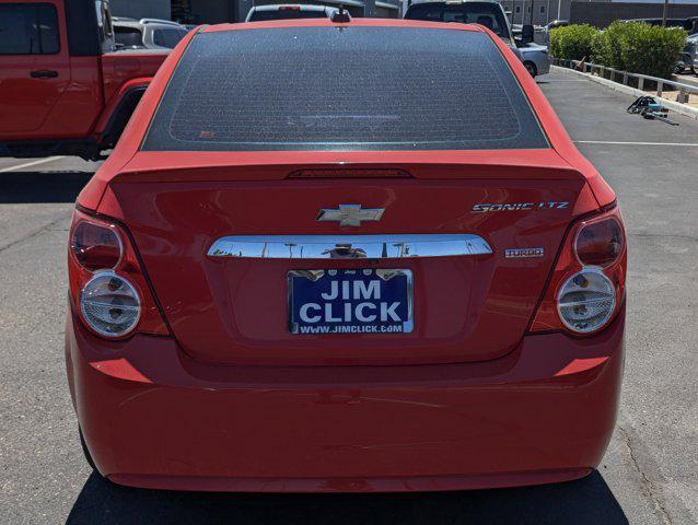 used 2016 Chevrolet Sonic car, priced at $8,911