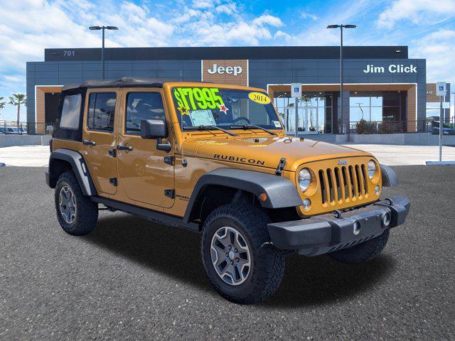 used 2014 Jeep Wrangler Unlimited car, priced at $17,995