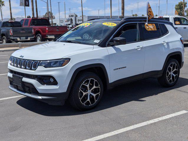 used 2024 Jeep Compass car, priced at $29,995