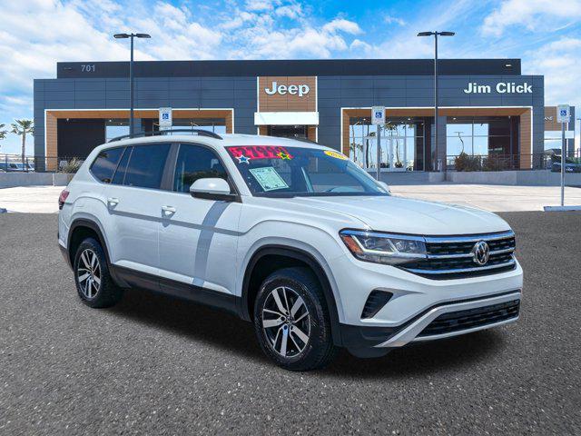 used 2021 Volkswagen Atlas car, priced at $27,999