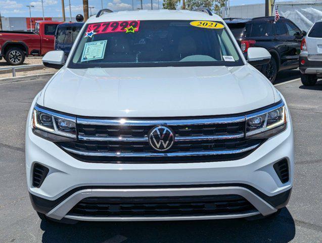 used 2021 Volkswagen Atlas car, priced at $27,999