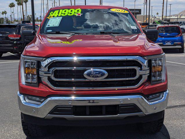 used 2021 Ford F-150 car, priced at $39,999