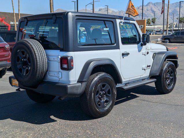 used 2023 Jeep Wrangler car, priced at $31,900