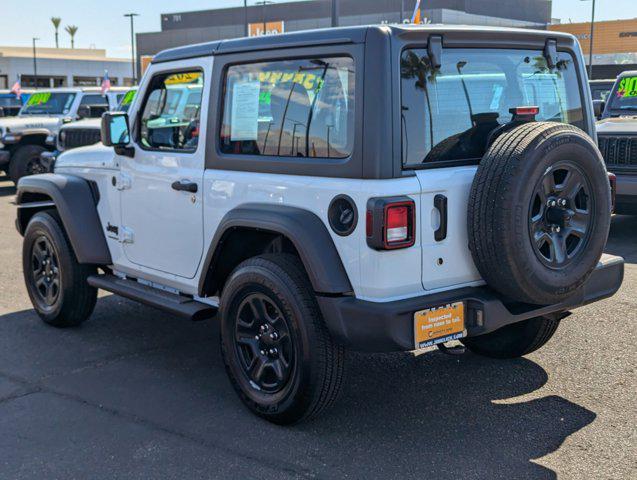 used 2023 Jeep Wrangler car, priced at $31,900