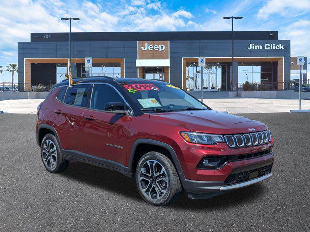 used 2022 Jeep Compass car, priced at $26,999