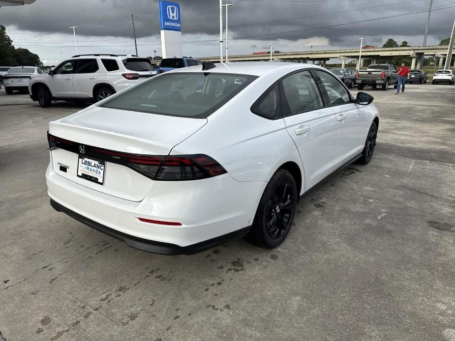 new 2025 Honda Accord car, priced at $30,650