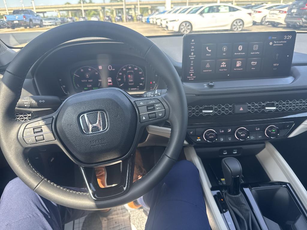 new 2025 Honda Accord Hybrid car, priced at $34,704