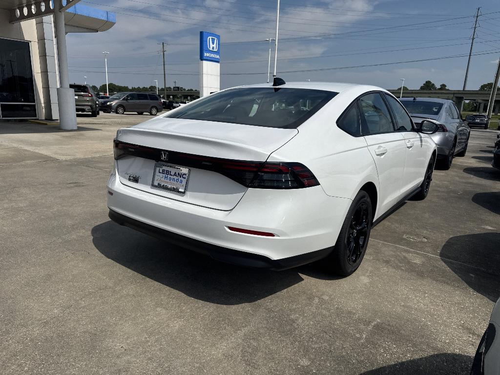 new 2025 Honda Accord car, priced at $30,705