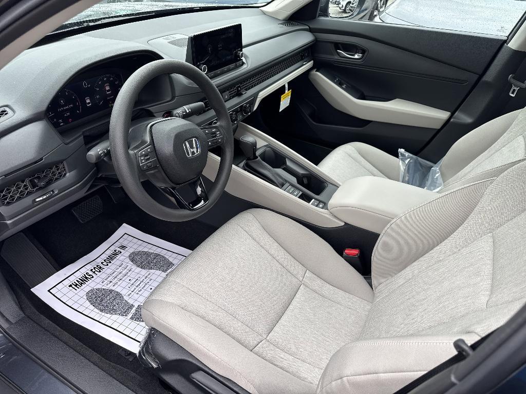 new 2025 Honda Accord car, priced at $28,257