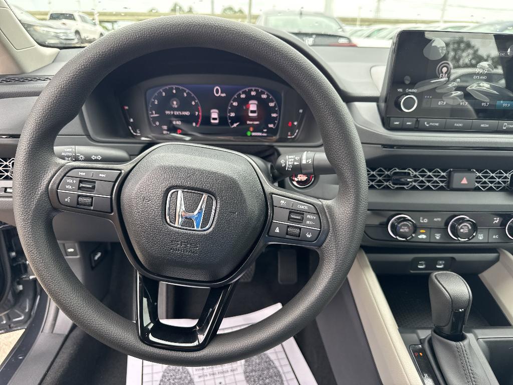 new 2025 Honda Accord car, priced at $28,257