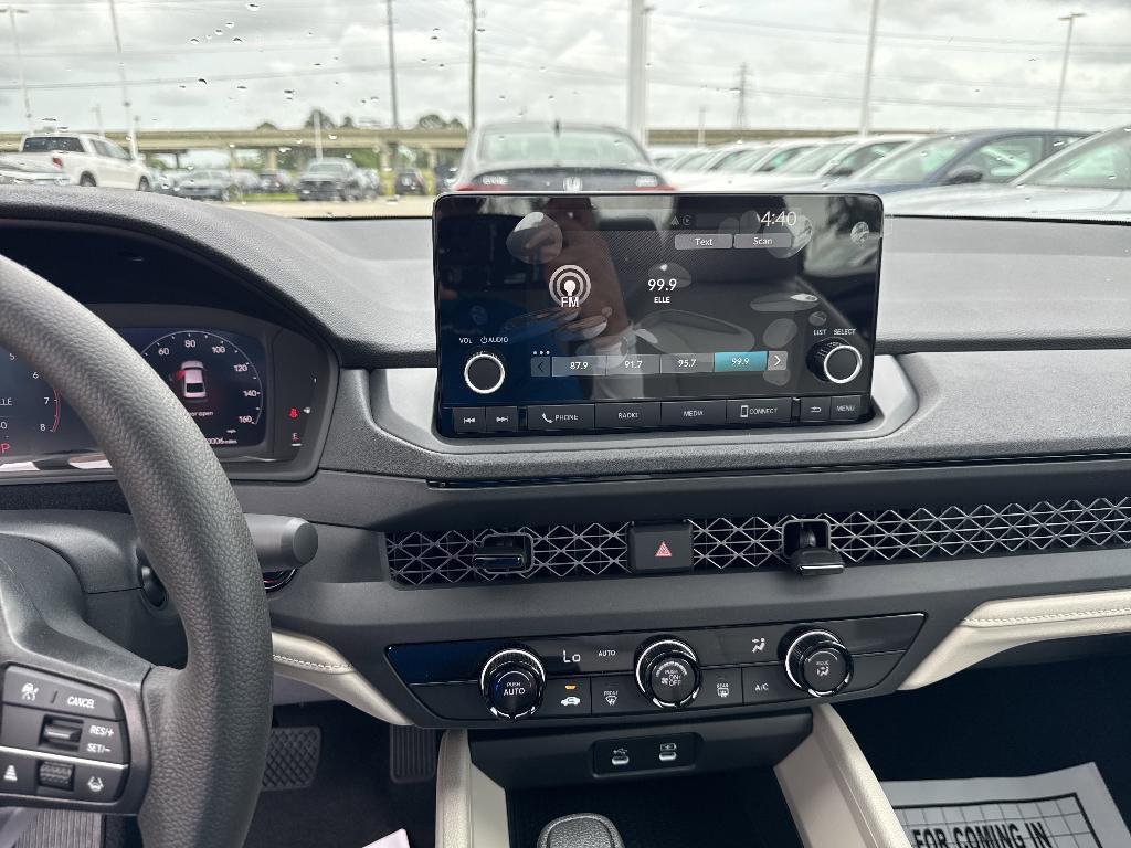 new 2025 Honda Accord car, priced at $28,257