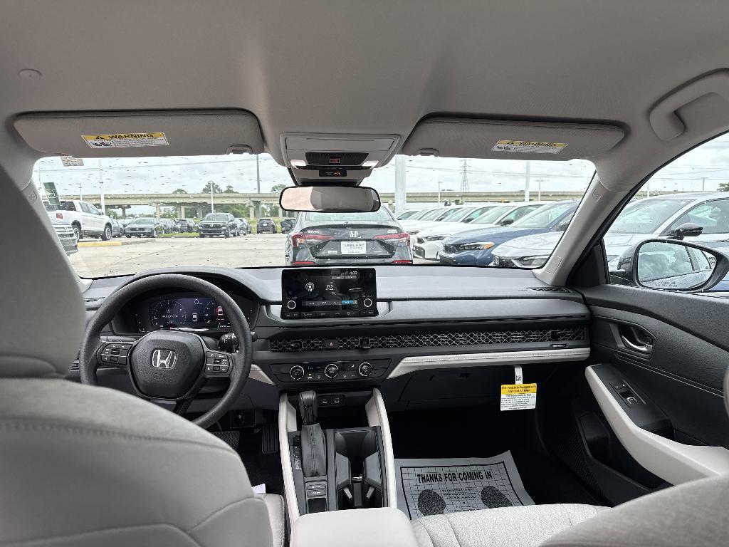 new 2025 Honda Accord car, priced at $28,257