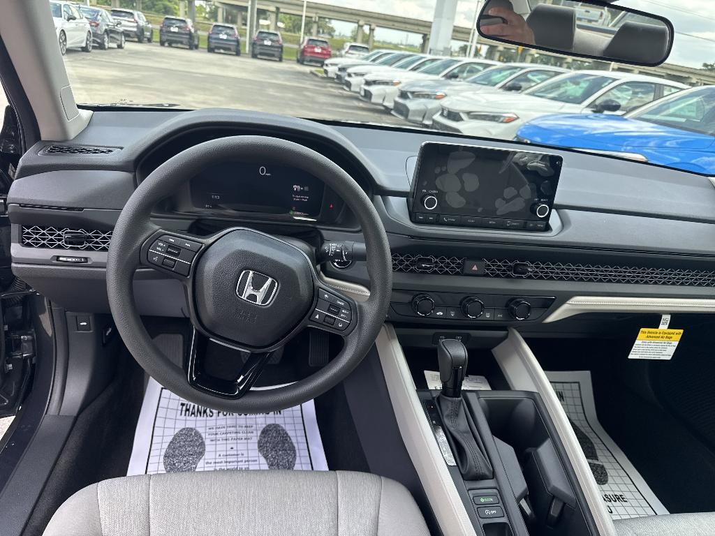new 2025 Honda Accord car, priced at $28,257