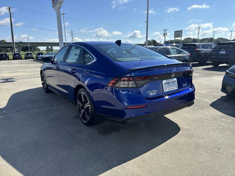 new 2024 Honda Accord Hybrid car, priced at $33,445