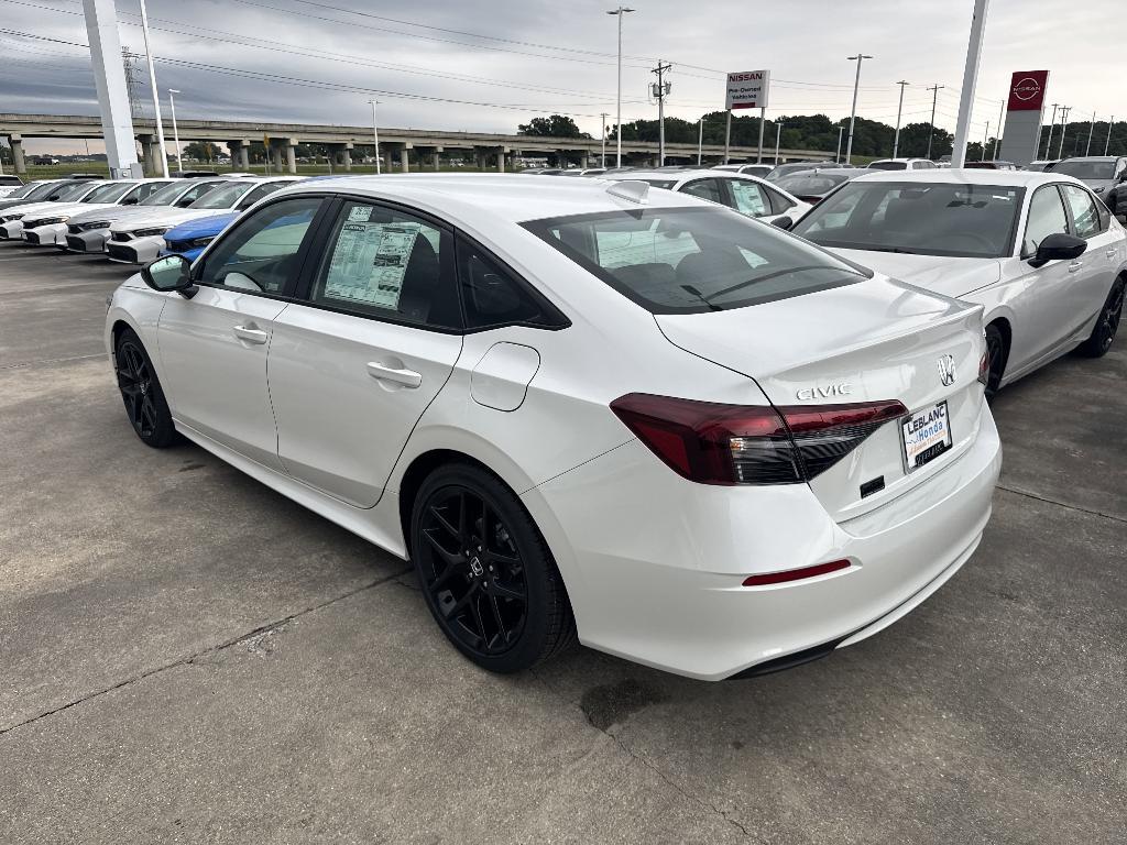 new 2025 Honda Civic car, priced at $26,600