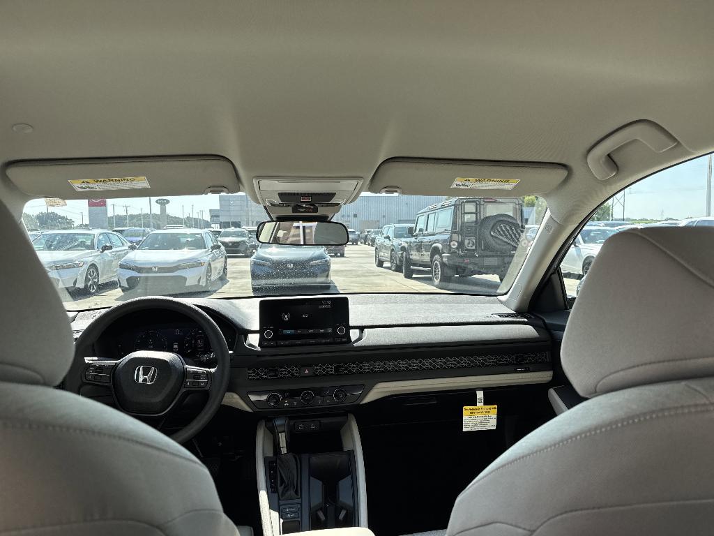 new 2025 Honda Accord car, priced at $28,257