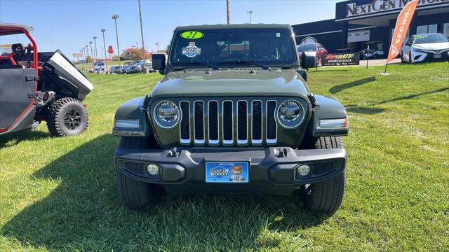 used 2021 Jeep Wrangler Unlimited car, priced at $34,995