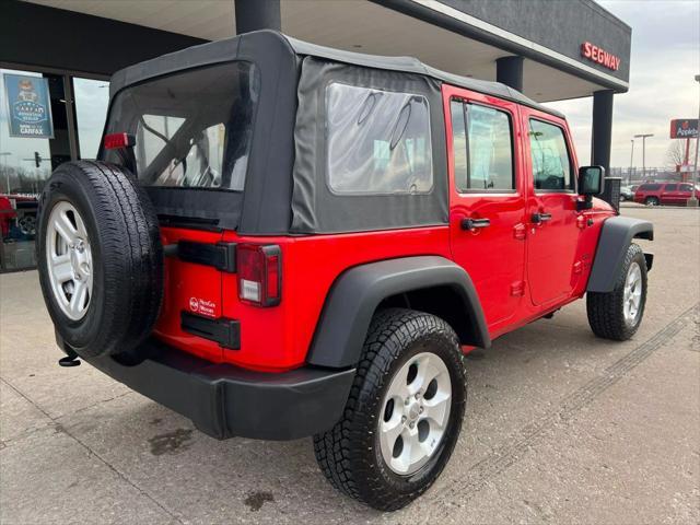 used 2018 Jeep Wrangler JK Unlimited car, priced at $21,495