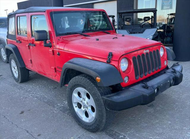 used 2018 Jeep Wrangler JK Unlimited car, priced at $23,995