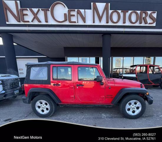 used 2018 Jeep Wrangler JK Unlimited car, priced at $23,995