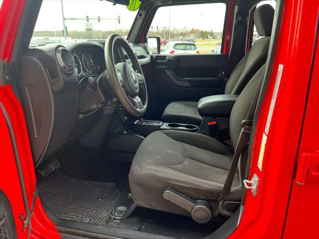 used 2018 Jeep Wrangler JK Unlimited car, priced at $21,495