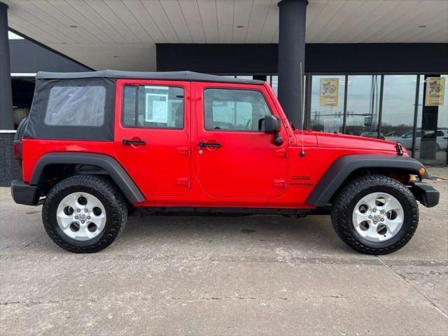 used 2018 Jeep Wrangler JK Unlimited car, priced at $21,495