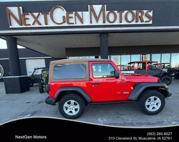 used 2019 Jeep Wrangler car, priced at $26,795