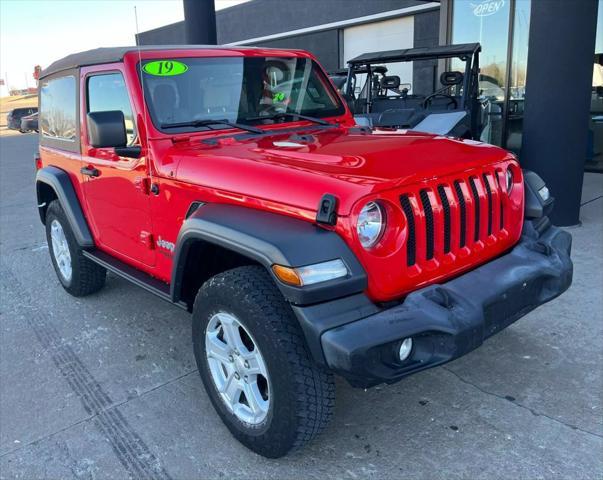 used 2019 Jeep Wrangler car, priced at $26,795