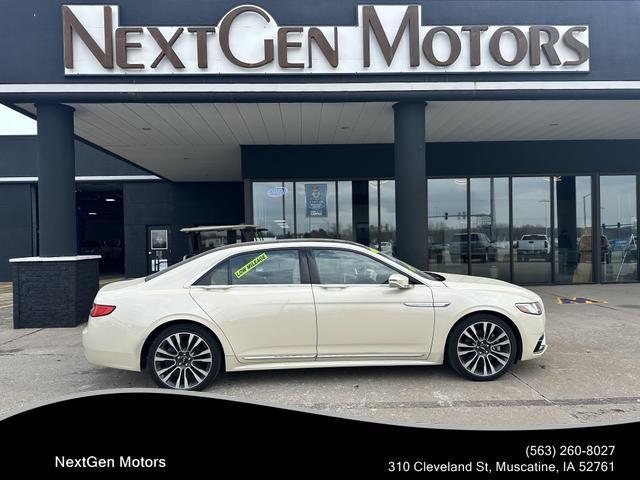 used 2018 Lincoln Continental car, priced at $27,995