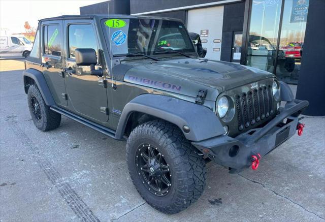 used 2015 Jeep Wrangler Unlimited car, priced at $20,495