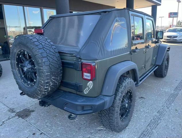 used 2015 Jeep Wrangler Unlimited car, priced at $19,595