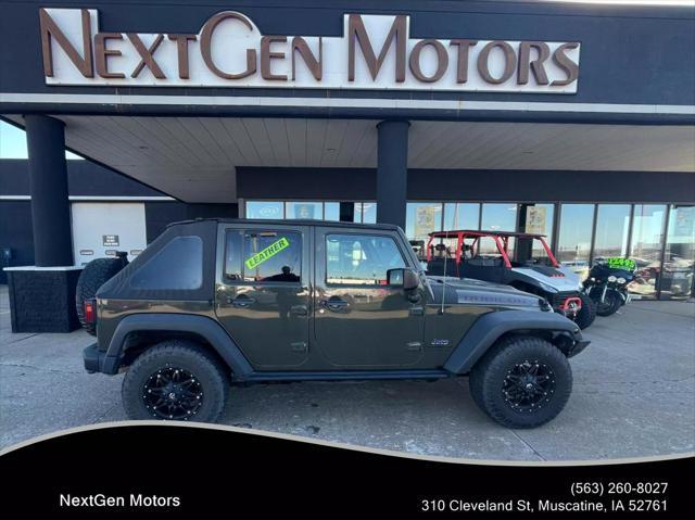 used 2015 Jeep Wrangler Unlimited car, priced at $20,495