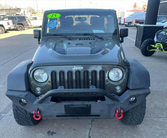 used 2015 Jeep Wrangler Unlimited car, priced at $20,495