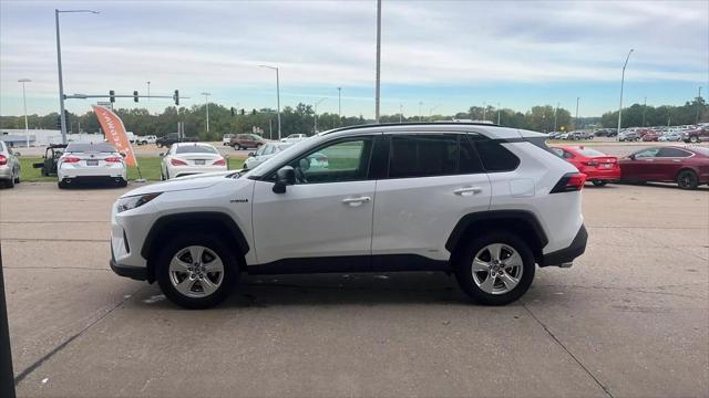 used 2021 Toyota RAV4 Hybrid car, priced at $22,795