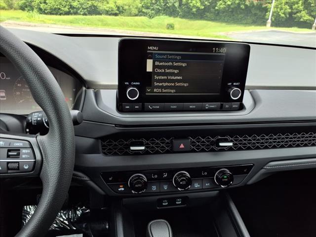 new 2025 Honda Accord car, priced at $30,320